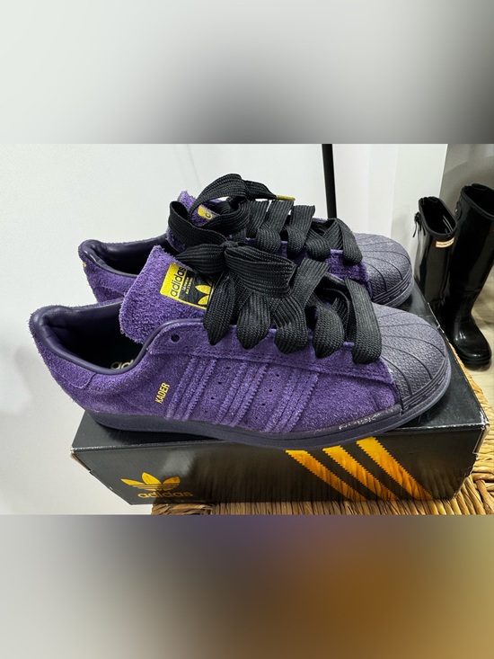 adidas Shoes - adidas Purple Superstar ADV  x kader size 8
